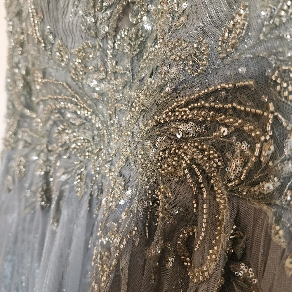 Size 12 - Montage By Mon Cheri Long Dress MSRP $850 - Picture 13 of 15